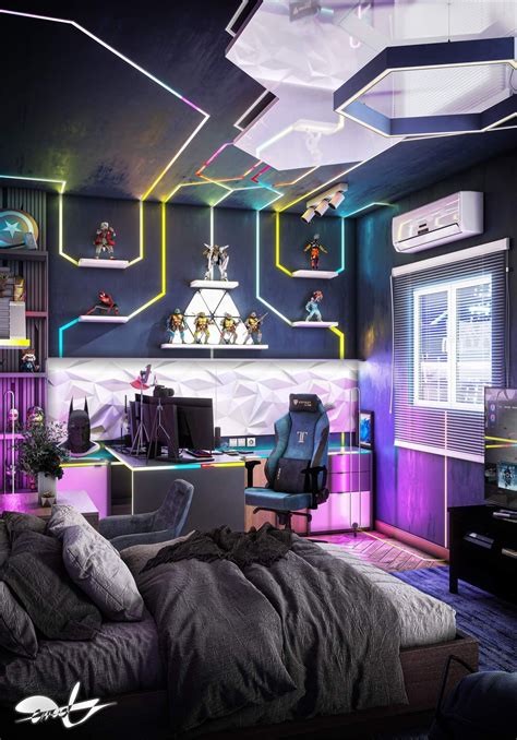 bedroom gaming setup|Gaming Room Ideas: Ultimate Design, Tech, and Inspiration.